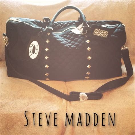 steve madden travel bags|steve madden duffle bag weekender.